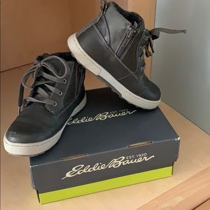 Grey Eddie Bauer boots